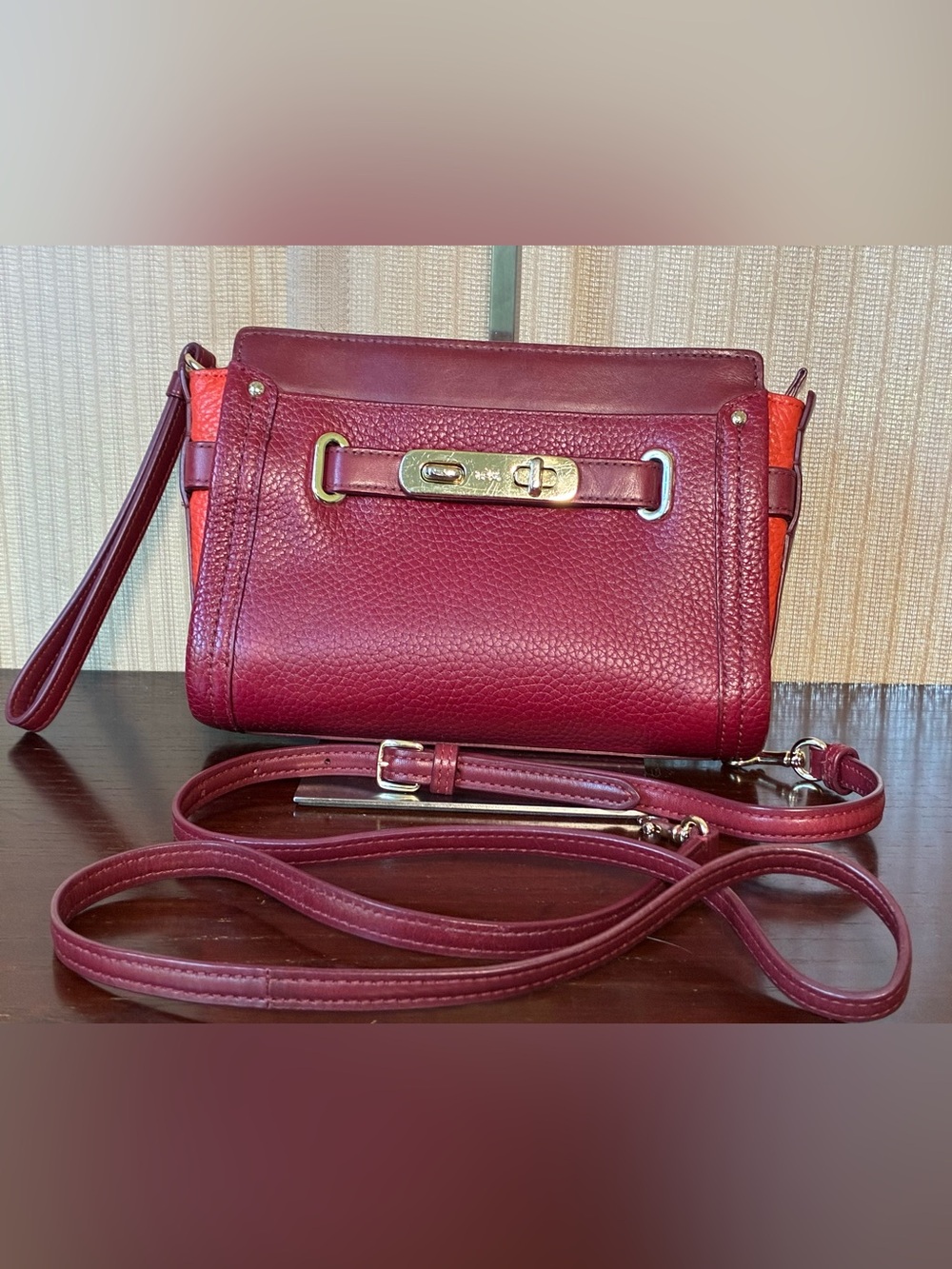 Coach Swagger Colorblock Crossbody